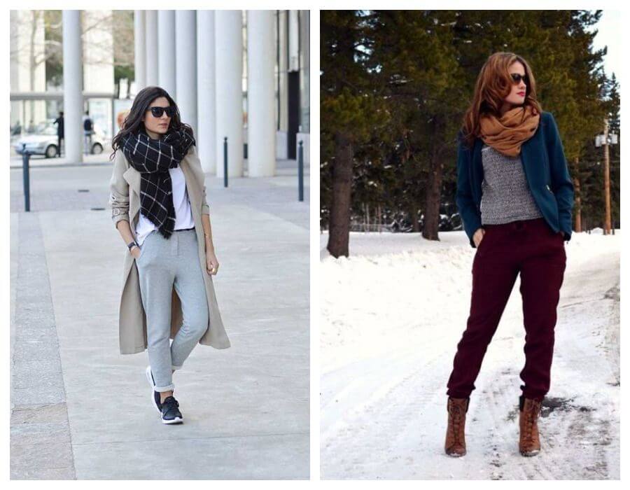 Какие брюки носить зимой женщине