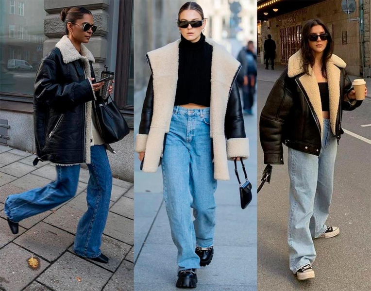 Как носить джинсы Wide Leg: идеи и примеры от стилиста