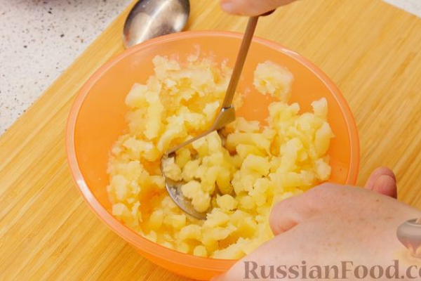 Картофельные лепёшки, жаренные на сковороде