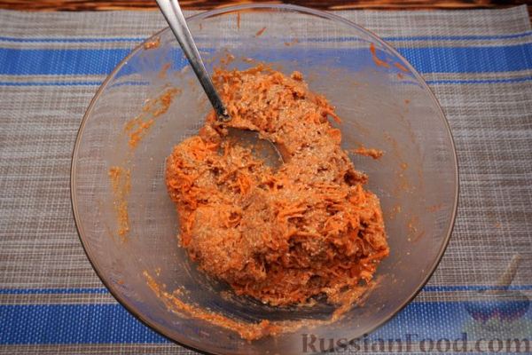 Морковно-гречневые кексы